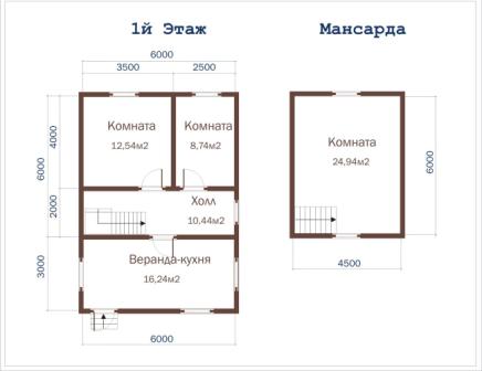 Планировка проекта ДД-24