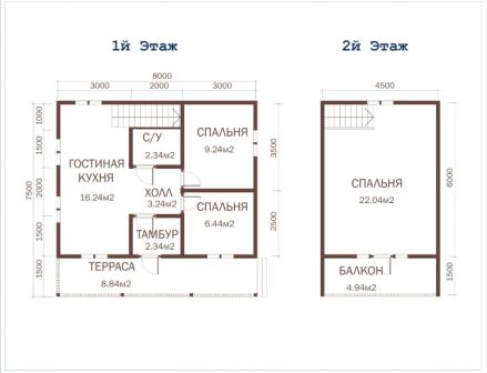 Планировка проекта ДД-26