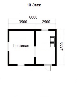 Планировка проекта ДД-6 — лист 1